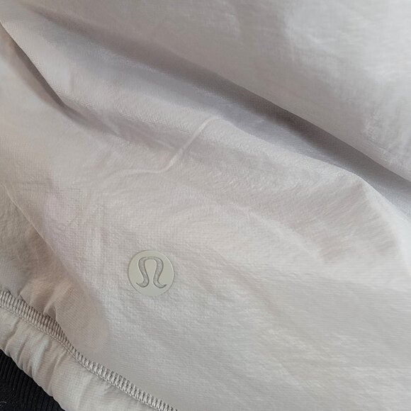 Lululemon Women's Heathered Ceramic Go Cozy Sherpa Fleece Basic Jacket Size 8 - Picture 7 of 11